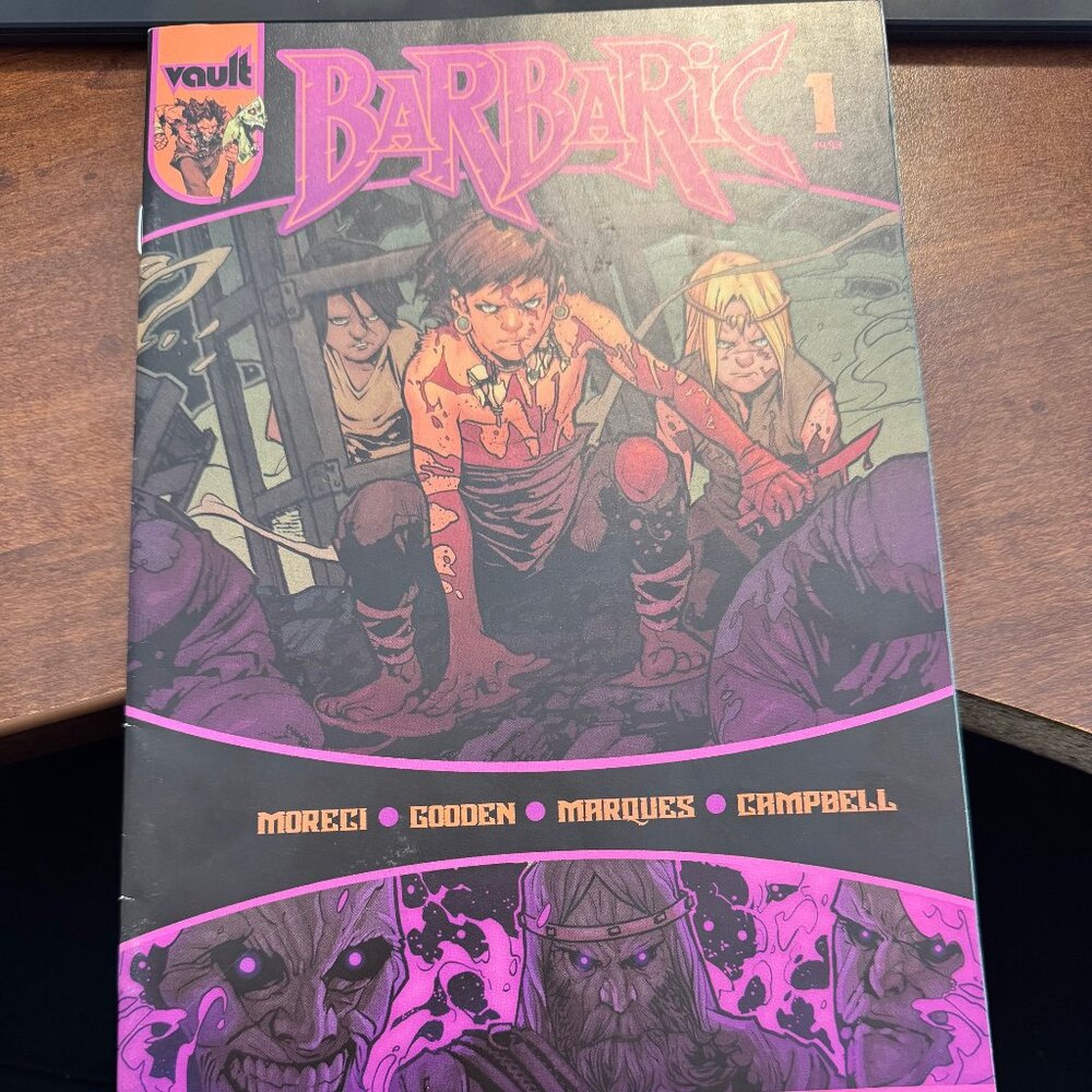 COMIC - BARBARIC ISSUE 1 - BORN IN BLOOD - MINT CONDITION